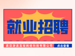 【就业招聘】武汉游龙互娱网络科技有限公司·武汉新华就业招聘信息