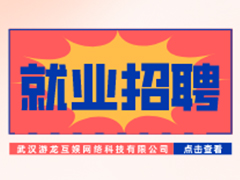 【就业招聘】武汉游龙互娱网络科技有限公司·武汉新华就业招聘信息